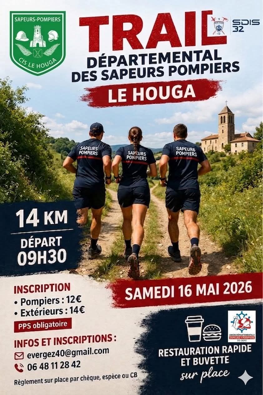 pompiers le houga 2026